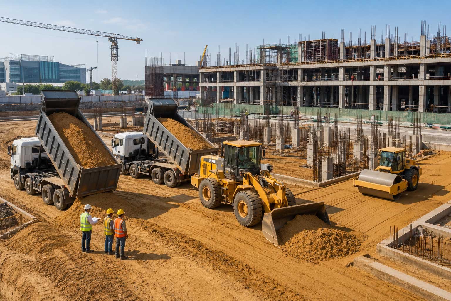 Land Filling Sand in Chennai