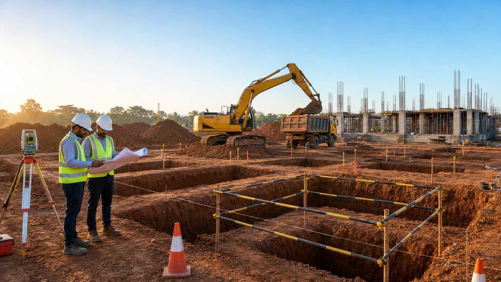 Foundation Excavation in Chennai