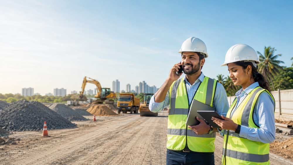 Contact MSH Blue Metals for earthwork and construction services in Chennai